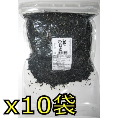 しそひじき ごま入り1kg x10入